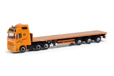 Herpa 318006 - H0 - Volvo FH Gl.20 Teletrailer-Sattelzug Spedition Hollenhorst